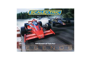Autícka Single Seater SCALEXTRIC C4392A - 1978 Swedish Grand Prix Twin Pack (1:32)