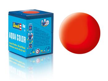 Barva Revell akrylová - 36125: matná svetle oranžová (luminous orange mat)