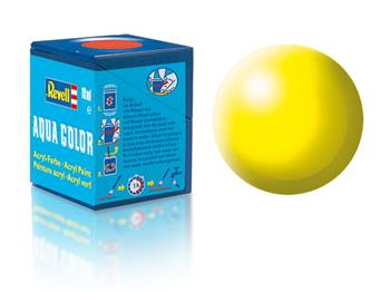 Barva Revell akrylová - 36312: hedvábná svetle žlutá (luminous yellow silk)