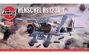 Classic Kit VINTAGE letadlo A02051V - Henschel Hs123A-1 (1:72)