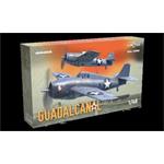 Eduard model Guadalcanal Dual Combo F4F-4 Wildcat early/late 1/48