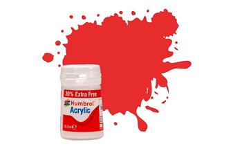 Humbrol barva akryl AB0209EP - No 209 Fire Orange (+30% navíc zdarma)