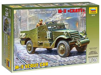 Model Kit military 3519 - M-3 Armored Scout Car (1:35)