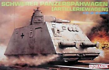 Model Kit military 6073 - SCHWERER PANZERSPAHWAGEN ARTILLERIEWAGEN (1:35)