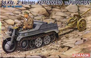 Model Kit military 6114 - Sd.Kfz.2 KLEINES KETTENKRAD w/PÜPPCHEN (1:35)