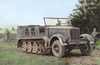 Model Kit military 6466 - Sd.Kfz.7 8t HALFTRACK INITIAL PRODUCTION (SMART KIT) (1:35)