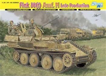 Model Kit military 6590 - FLAK 38(t) Ausf.M LATE PRODUCTION (SMART KIT) (1:35)