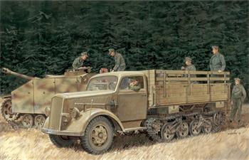 Model Kit military 6761 - SD.KFZ.3a MAULTIER HALF-TRACK (1:35)