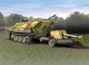 Model Kit military 7369 - Sd.Kfz.251/1 Ausf.D & 7.5cm PaK 40 (1:72)