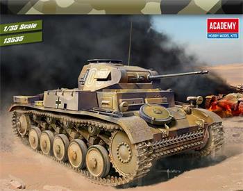 Model Kit tank 13535 - German Panzer II Ausf.F "North Africa" (1:35)