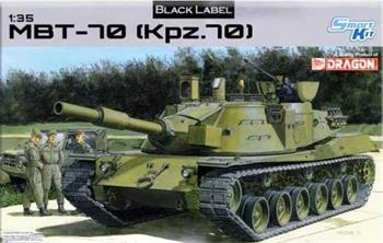 Model Kit tank 3550 - MBT-70 (KPZ.70) (1:35)