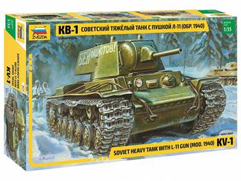 Model Kit tank 3624 - KV-1 mod. 1940 (1:35)