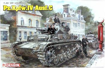 Model Kit tank 6291 - Pz.Kpfw.IV Ausf.C (1:35)