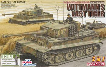 Model Kit tank 6800 - WHITMANN'S LAST TIGER (1:35)