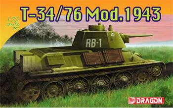 Model Kit tank 7277 - T-34/76 Mod.1943 (1:72)