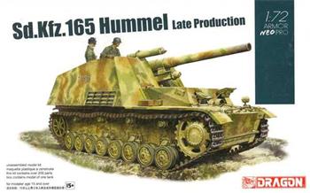 Model Kit tank 7628 - Sd.Kfz.165 Hummel Late Production w/NEO Tracks (1:72)