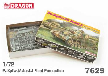 Model Kit tank 7629 - Pz.Kpfw.IV Ausf.J Final Production (1:72)