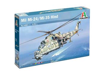 Model Kit vrtulník 1432 - Mil Mi-24 P /Mil Mi - 35 P (1:72)