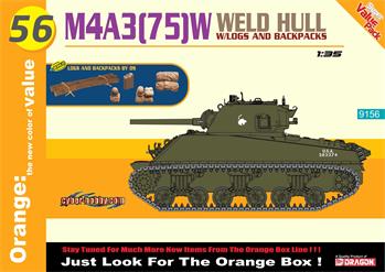 Modelkit tank 9156 - M4A3(75)W Welded Hull (1:35)