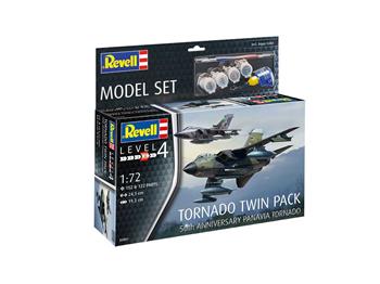 ModelSet letadlo 63801 - Tornado 50th Anniversary Twinpack (1:72)