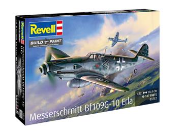 Plastic ModelKit letadlo 03752 - Messerschmitt Bf109G-10 Erla (1:32)