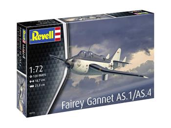 Plastic ModelKit letadlo 03775 - Fairey Gannet AS.1/AS.4 (1:72)
