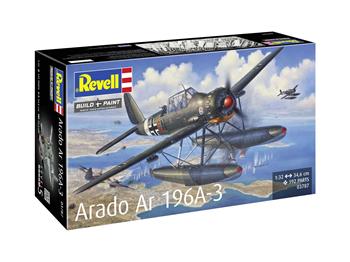 Plastic ModelKit letadlo 03787 - Arado Ar196A-3 Seaplane (1:32)