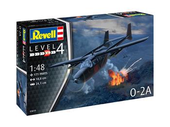 Plastic ModelKit letadlo 03819 - O-2A Skymaster (1:48)