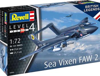 Plastic ModelKit letadlo 03866 - Sea Vixen FAW 2 "70th Anniversary" (1:72)