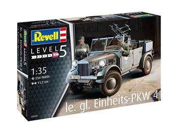 Plastic ModelKit military 03339 - Einheits-PKW Kfz.4 (1:35)