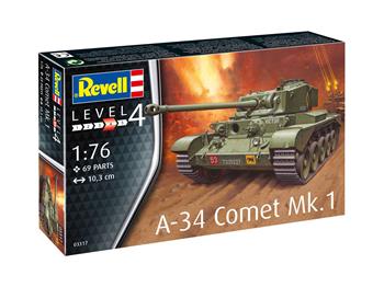 Plastic ModelKit tank 03317 - A-34 Comet Mk.1 (1:76)