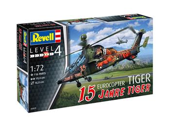 Plastic ModelKit vrtulník 03839 - Eurocopter Tiger - "15 Years Tiger" (1:72)