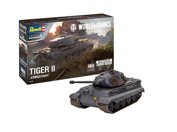 Plastic ModelKit World of Tanks 03503 - Tiger II Ausf. B "Königstiger" (1:72)